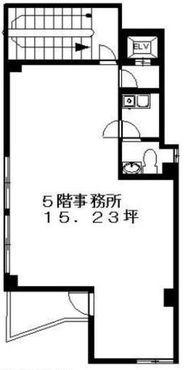 川越屋ビル 5階 間取り図