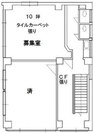 第一杉本ビル 2階B 間取り図