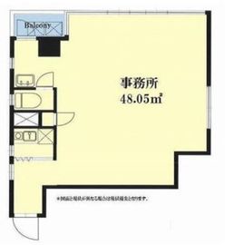 神楽坂法曹ビル 701 間取り図