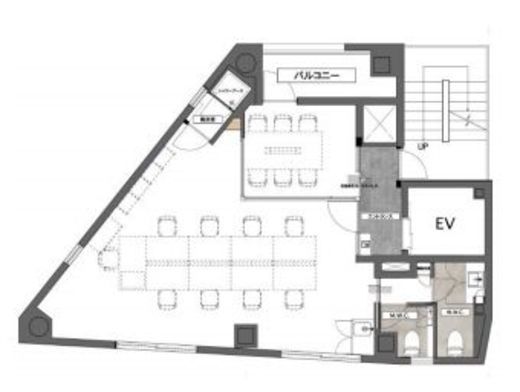 THE GATE ICHIGAYA 7階 間取り図
