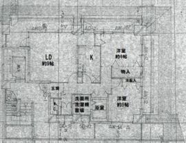 四谷マンション 701 間取り図