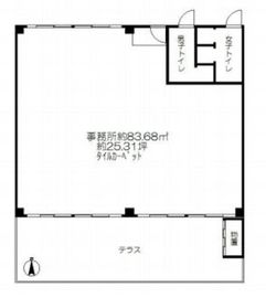 愛住ハイツ 101 間取り図