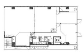 築地リバーフロント 3階+6階 間取り図