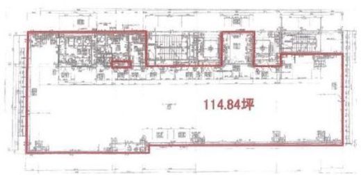 近鉄京橋スクエア（旧：京橋スクエア） 9階 間取り図