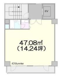 前田山陽ビル 7階 間取り図