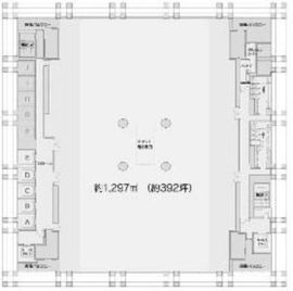 AKASAKA K-TOWER 6階 間取り図