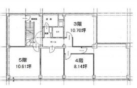 銀楽ビル 5階 間取り図