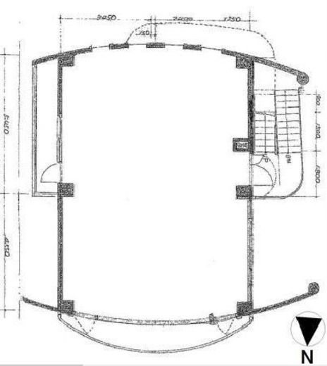 小原ビル(恵比寿) 2階 間取り図