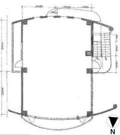 小原ビル(恵比寿) 2階 間取り図