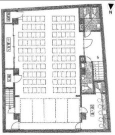 小原ビル(恵比寿) B1階 間取り図