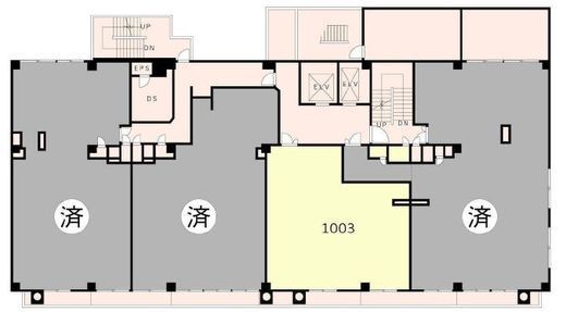 Barbizon104 1003 間取り図