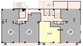 Barbizon104 1003 間取り図