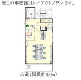 茅場町サウスビルディング 7階 間取り図