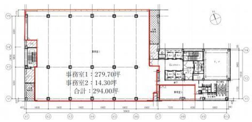 日土地京橋ビル 7階 間取り図
