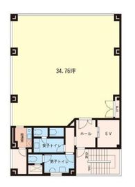 ピーシー神田ビル 2階 間取り図