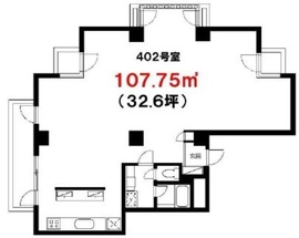 ウィスタリアン恵比寿 402 間取り図