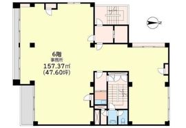 麹町アネックス 6階 間取り図