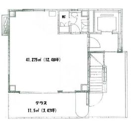 E&Tビル 1階 間取り図