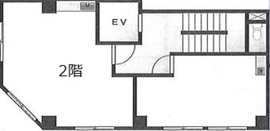 東京フジビル 2階 間取り図