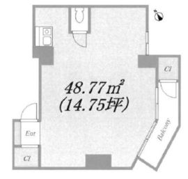 ストークビル道玄坂 902 間取り図