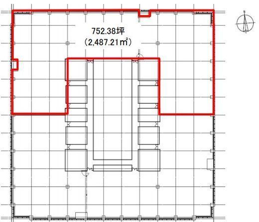 品川シーズンテラス 31階 間取り図