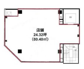 S-PLAZA弥生Ⅱ 4階 間取り図
