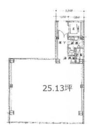 第二厚生館ビル 5階 間取り図