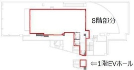 Daiwa笹塚ビル 8階 間取り図