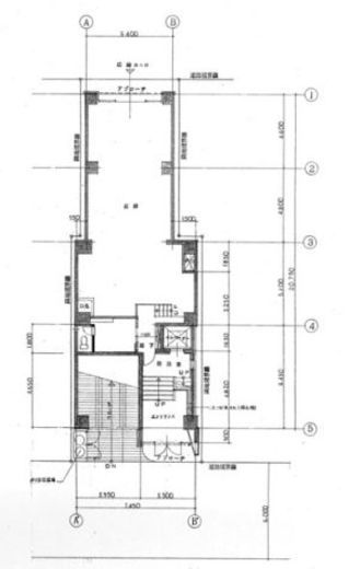 岩藤ビル 1階 間取り図