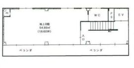 東洋ライスビル 8階A 間取り図