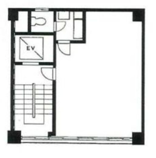 東洋ライスビル 6階A 間取り図