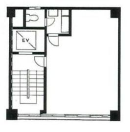 東洋ライスビル 6階A 間取り図