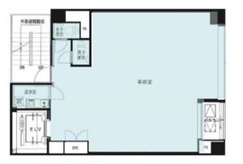 カクトビル宝町 9階 間取り図