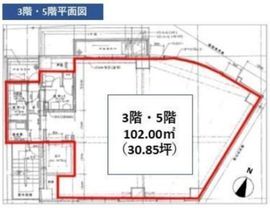 F93 Daikanyama 3階 間取り図