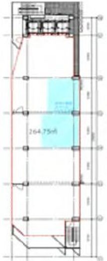 （仮称）新宿3丁目開発計画 9階 間取り図