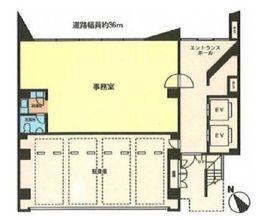 東日本橋槇町ビル 1階 間取り図