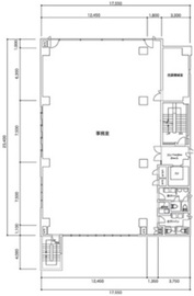 小田急初台ビル 501 間取り図