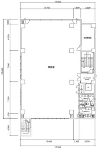 小田急初台ビル 801 間取り図