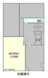 曽根ビル 402 間取り図