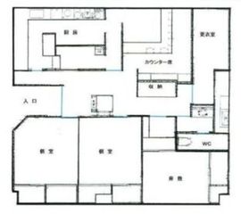 デイム銀座 101 間取り図