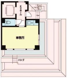 SK茅場町ビル 8階 間取り図