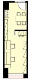 アイオス銀座 602 間取り図