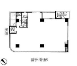 VCTビル 4階 間取り図