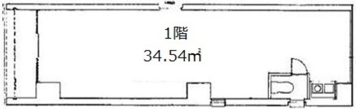 九段ウィズビル 1階 間取り図