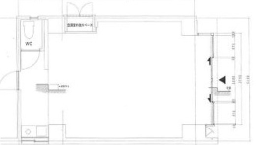 福岡第3ビル 1階 間取り図