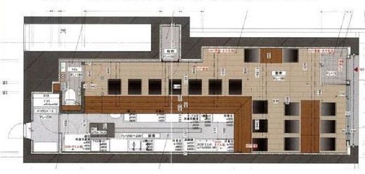 アルフレンテ(店舗) 1階 間取り図