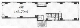 九段ウィズビル 7階 間取り図