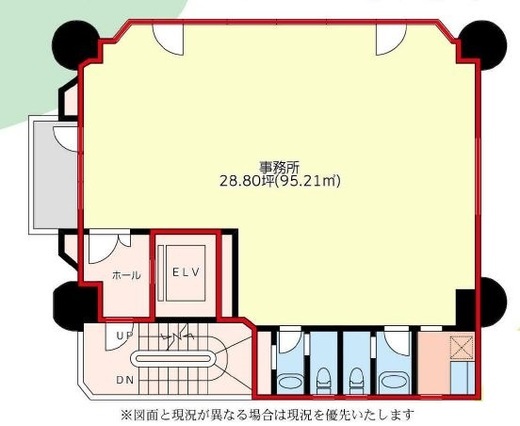 クレイン末広ビル 3階 間取り図