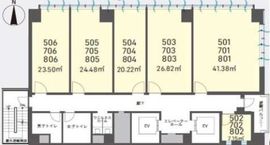 H1O平河町 501 間取り図