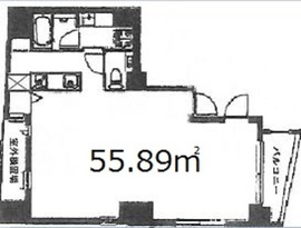 柳下ビル 501 間取り図